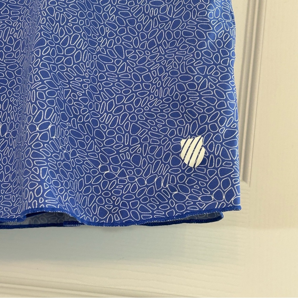 K-Swiss Women's Blue & White Skort Size L - Picture 3 of 8